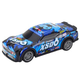 RC racingbil 27MHz med fjärrkontroll lysande kaross 20 cm