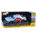 RC sportbil 1:22 med LED, ljud, musik och dimma 2.4 GHz 6-vägs