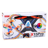 RC stuntdrönare X15 Pro 6-axlig gyro 2.4 GHz LED 360° stunts