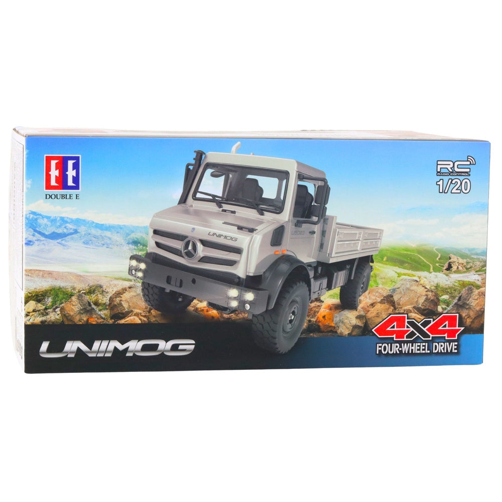 RC terrängbil Unimog 4x4 1:20 2.4 GHz LED 7.4V 1200mAh H6002