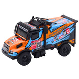 RC-truck 2,4 GHz med ljus, orange, 20 cm
