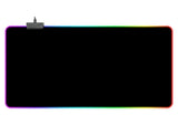 RGB gaming mus- och tangentbordsmatta 90x40 cm halkfri 4 mm