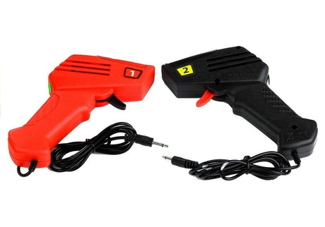 Racerbana slotcar set med 2 bilar 1:43, loopar, LED, varvräknare
