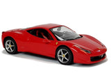 Radiostyrd Ferrari Italia bil 1:14 röd med ljus 2,4 GHz