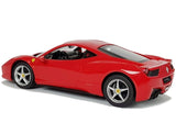 Radiostyrd Ferrari Italia bil 1:14 röd med ljus 2,4 GHz