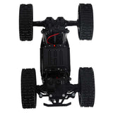 Radiostyrd RC Rock Crawler 4x4 med hjul & larvband 2.4 GHz svart