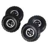 Radiostyrd RC Rock Crawler 4x4 med hjul & larvband 2.4 GHz svart