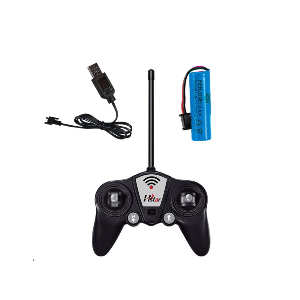 Radiostyrd RC bulldozer 6CH 2,4 GHz med skopa och USB-laddning