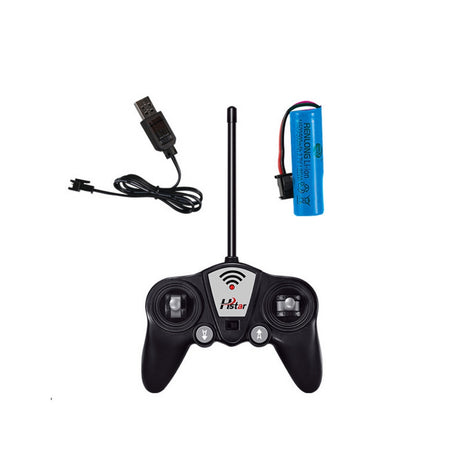 Radiostyrd RC bulldozer 6CH 2,4 GHz med skopa och USB-laddning