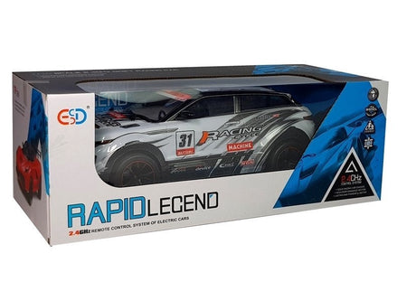 Radiostyrd SUV 1:10 44 cm vit, RC-bil med fjärrkontroll