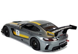 Radiostyrd bil Mercedes AMG GT3 1:14 grå 2.4 GHz med ljus