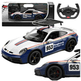 Radiostyrd bil Porsche 911 Dakar 1:14 2,4 GHz LED-ljus