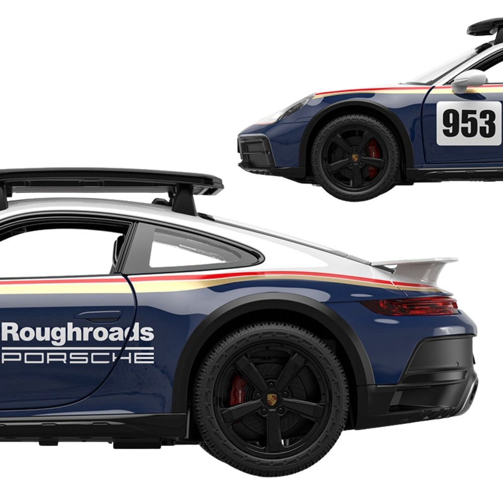 Radiostyrd bil Porsche 911 Dakar 1:14 2,4 GHz LED-ljus