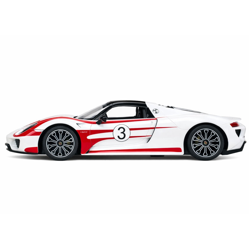 Radiostyrd bil Porsche 918 Spyder 1:14 2,4 GHz LED-ljus vit