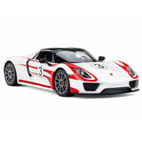 Radiostyrd bil Porsche 918 Spyder 1:14 2,4 GHz LED-ljus vit