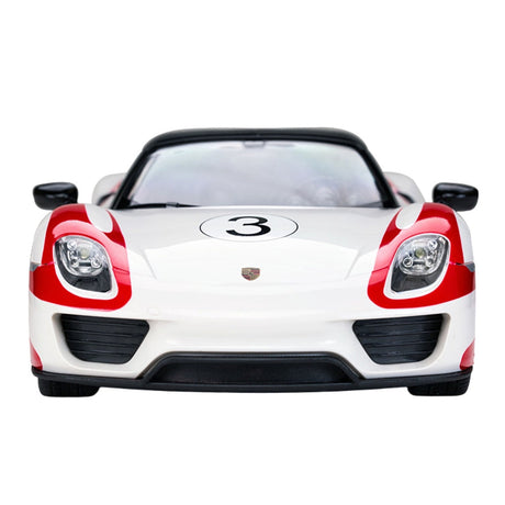 Radiostyrd bil Porsche 918 Spyder 1:14 2,4 GHz LED-ljus vit