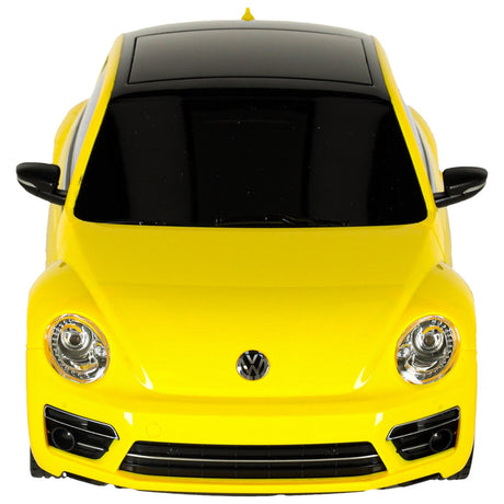 Radiostyrd bil RC 1:14 Volkswagen Beetle gul med handkontroll