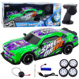 Radiostyrd driftbil 27 cm med LED och 2,4 GHz, 7,4V batteri