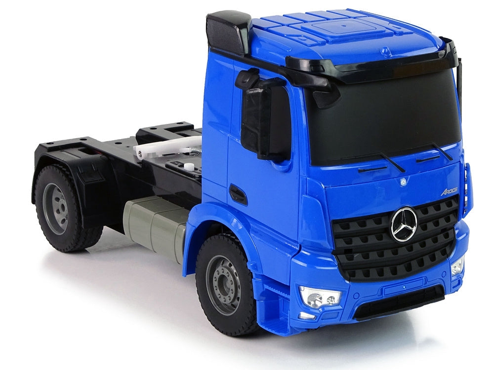 Radiostyrd lastbil Mercedes Arocs 1:20 58 cm 2,4 GHz med trailer