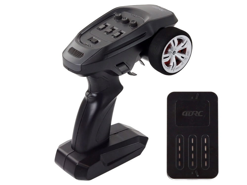 Radiostyrd off-road bil 4WD 30 km/h LED gul 1400 mAh 30 cm