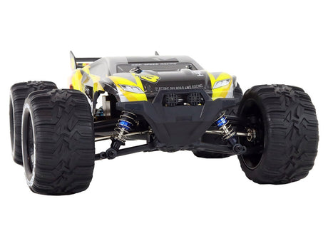 Radiostyrd off-road bil 4WD 30 km/h LED gul 1400 mAh 30 cm