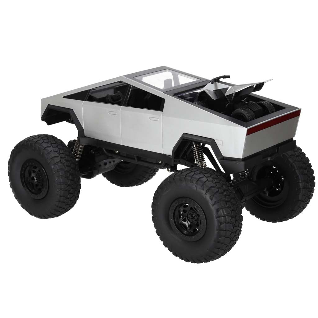 Radiostyrd offroad pickup 1:8 4WD 2.4GHz 7,4V LED 45cm + minibils
