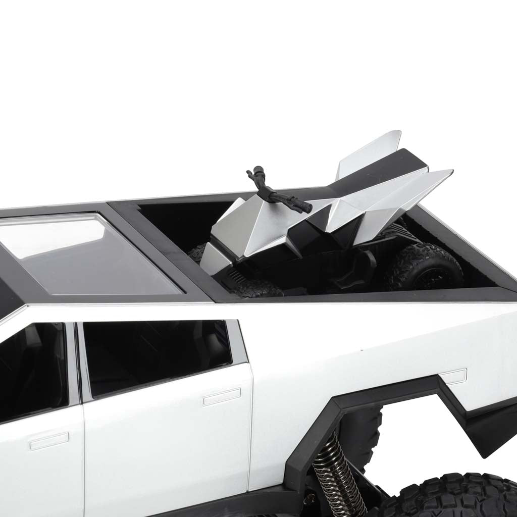 Radiostyrd offroad pickup 1:8 4WD 2.4GHz 7,4V LED 45cm + minibils