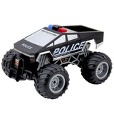 Radiostyrd off-road polisbil 1:16 med LED och sprayeffekt USB