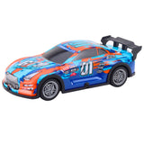 Radiostyrd racingbil 27MHz med lysande kaross 20 cm inkl fjärrkontroll