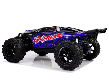 Radiostyrd rallybil 1:18 4x4 45 km/h 2.4GHz med batteri & laddare