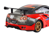 Radiostyrd sportbil 1:10 2.4GHz 25 km/h LED-ljus 7.4V batteri
