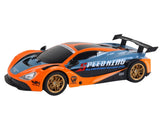 Radiostyrd sportbil 1:10 25 km/h 2.4G med ljus och 7.4V batteri