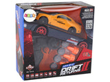Radiostyrd sportbil 1:24 2.4 GHz 15 km/h drift-hjul 6 koner