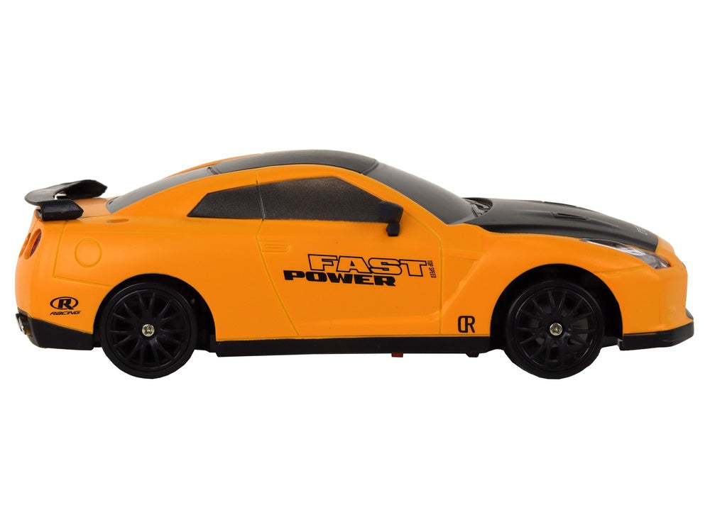 Radiostyrd sportbil 1:24 2.4 GHz 15 km/h drift-hjul 6 koner