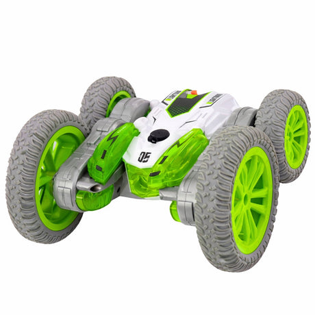 Radiostyrd stuntbil 2.4GHz 360° dubbelsidig drift LED ångeffekt