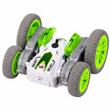 Radiostyrd stuntbil 2.4GHz 360° dubbelsidig drift LED ångeffekt