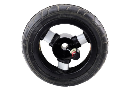 Reservhjul fronthjul 30x8 cm plast med uppblåsbart gummidäck PRO700