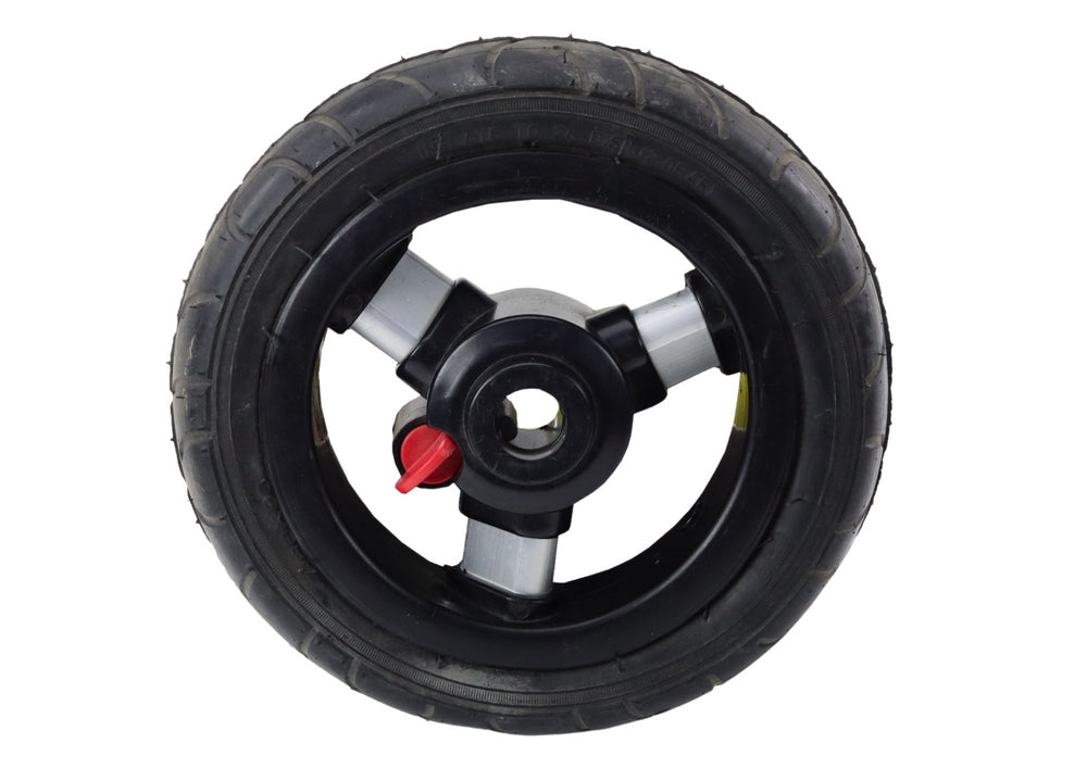 Reservhjul fronthjul 30x8 cm plast med uppblåsbart gummidäck PRO700