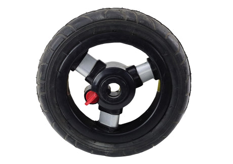 Reservhjul fronthjul 30x8 cm plast med uppblåsbart gummidäck PRO700