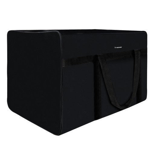Resväska 200L Cordura vattentålig svart 50x50x80 cm