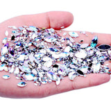 Rhinestones för naglar mixade storlekar 7 stl ca 600 st