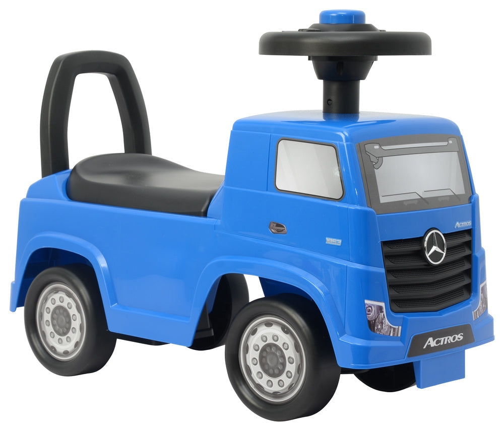Ride-on leksaksbil Mercedes Actros 3316TA gåbil 23 kg max