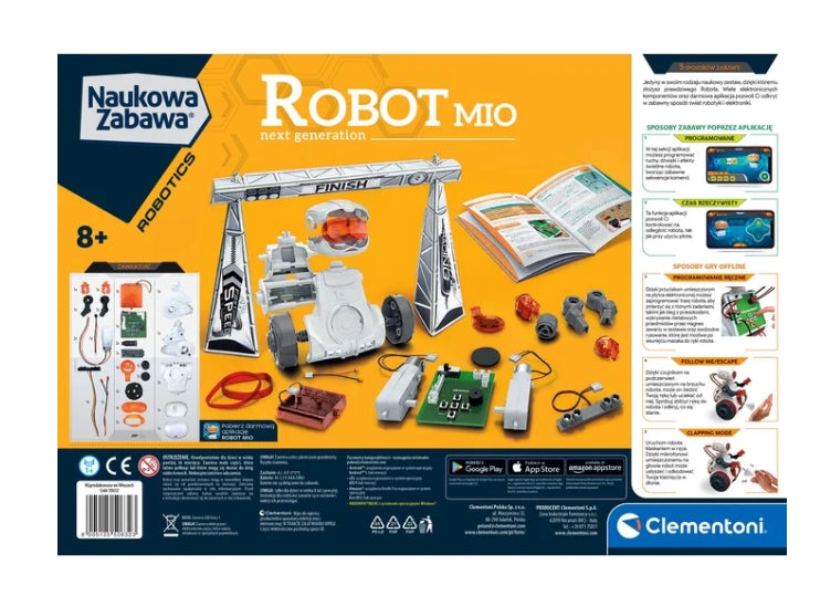 Robotbyggsats Mio Robot med appstyrning och kodning, 8+ år