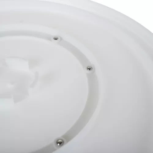 Roterande tårtfat 28 cm med 3 spatlar, vit