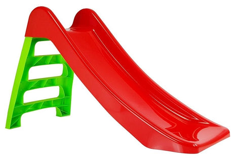 Rutschkana för barn 1,5–3 år 67 cm höjd max 25 kg grön/röd