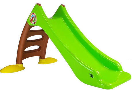 Rutschkana för barn 75 cm med 3-stegs stege grön, från 2 år