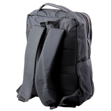 Ryggsäck 16L med laptopfack och USB-port grafitsvart 45x32x11 cm