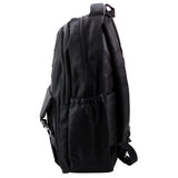 Ryggsäck 23L svart 46x33x15 cm med 2 fack och 6 fickor