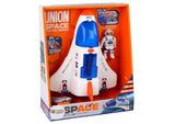 Rymdset rymdraket med astronaut 25 cm med ljud & ånga, 3+ år