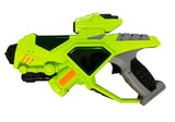 Rymdvapen leksaksset med mask, ljussvärd och pistol med ljus/ljud
